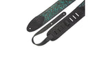 Levys M4WP gitarrem 3", turkis