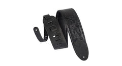 Levys M4WP gitarstropp 3", Black Rose