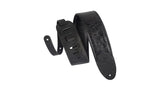 Levys M4WP gitarstropp 3", Black Rose