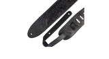 Levys M4WP gitarstropp 3", Black Rose
