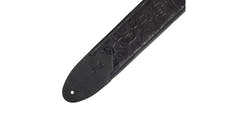 Levys M4WP gitarstropp 3", Black Rose