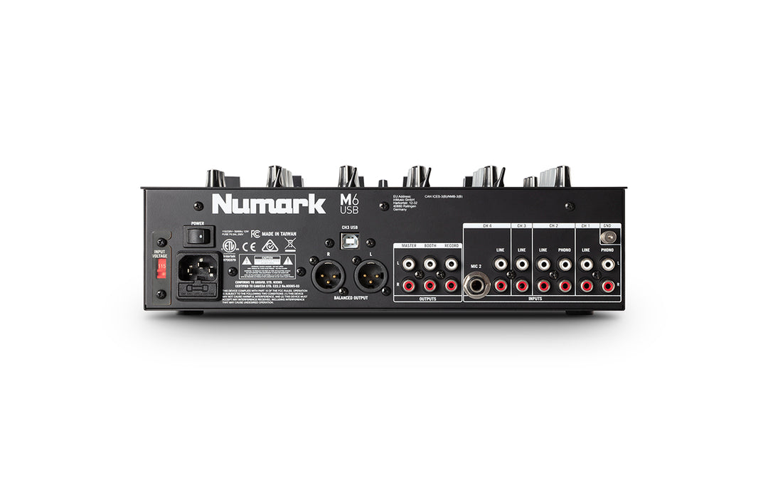 Numark M6-USB-mikser (svart)