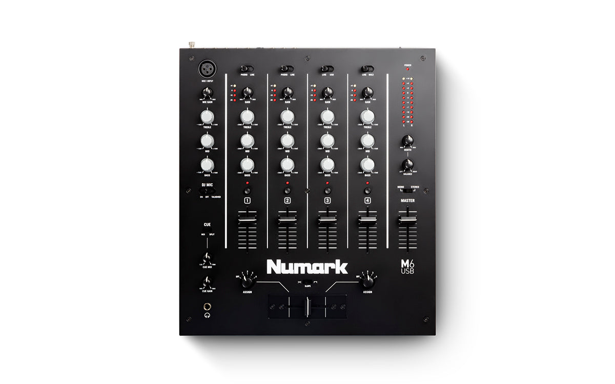 Numark M6-USB-mikser (svart)