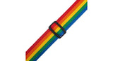 Levys M8POLY gitarrem 2", regnbue