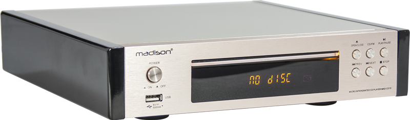Madison CD-spiller og FM-radio med USB