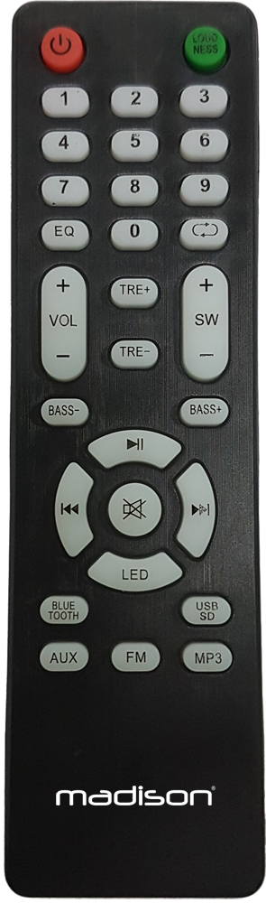 Madison CD-spiller og FM-radio med USB
