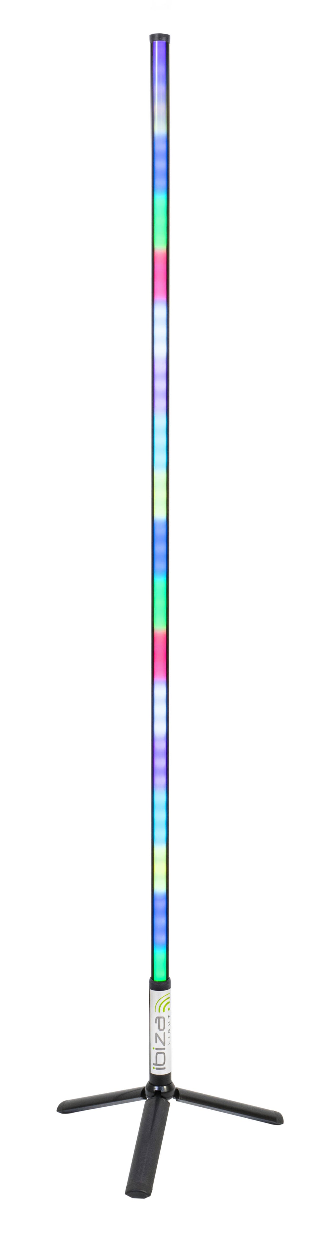 Ibiza Magic Color Stick RGB gulvlys (svart)