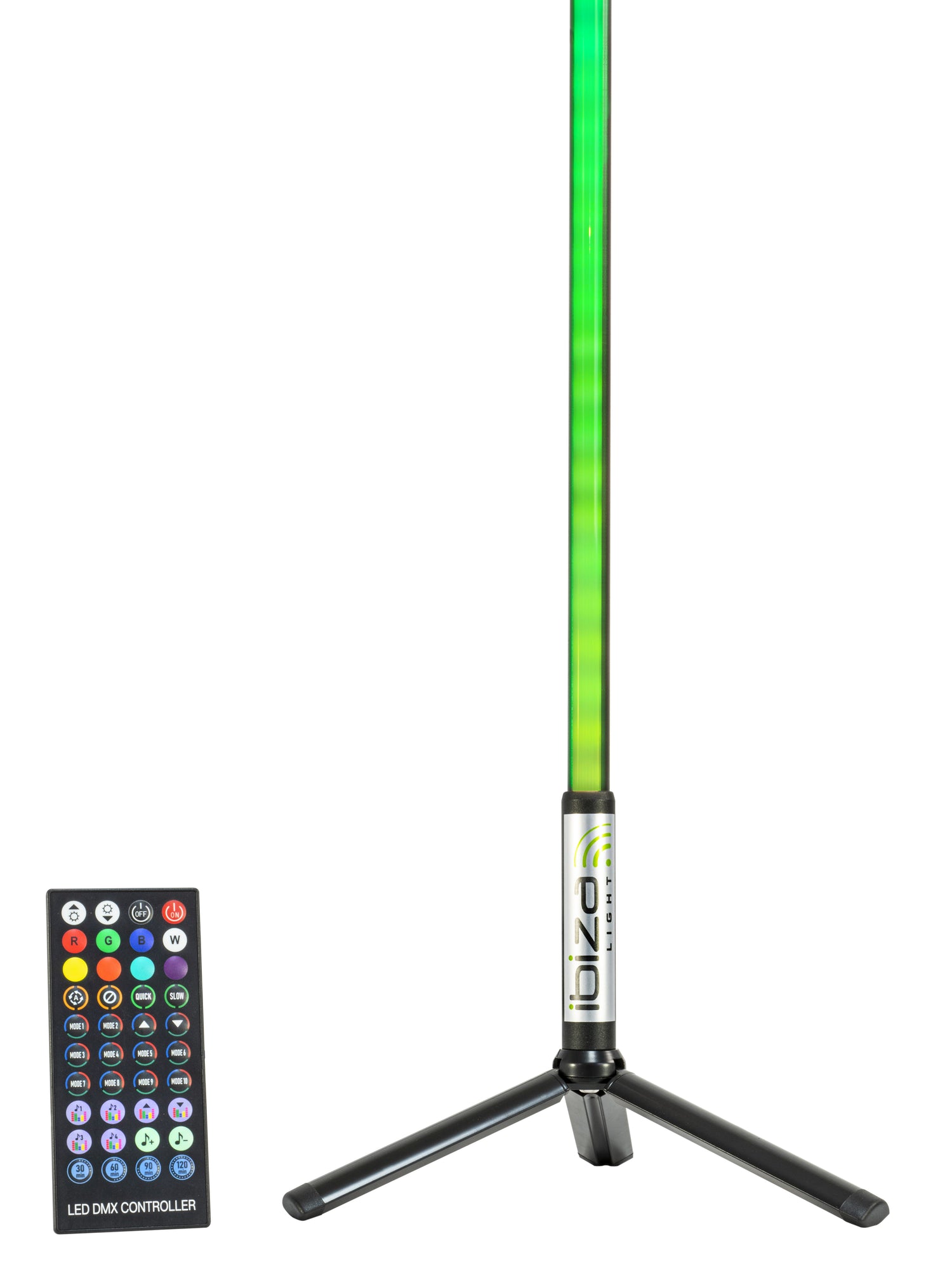 Ibiza Magic Color Stick RGB gulvlys (svart)