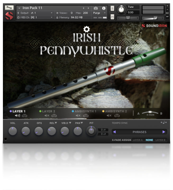 Iron Pack 11 - Irsk penny whistle