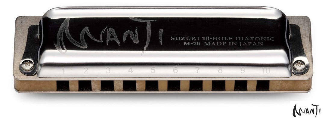Suzuki Manji Standard M-20 Diatonisk munnspill (G)