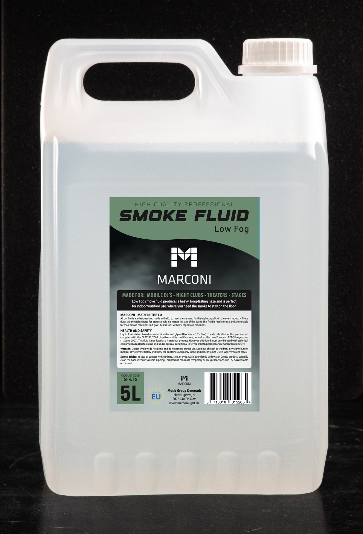 Marconi Røykvæske - Low Fog (5L)