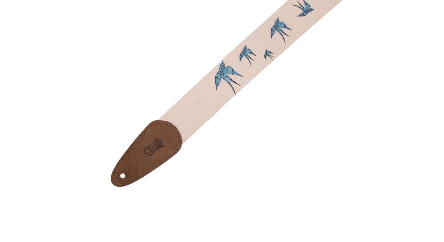 Levys MC8U gitarrem 2", blue bird