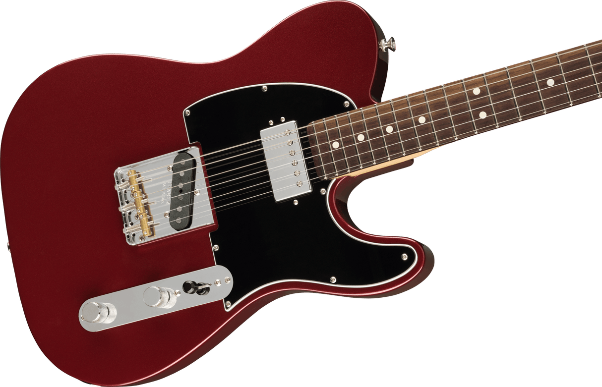 Fender American Performer Telecaster elektrisk gitar (aubergine)