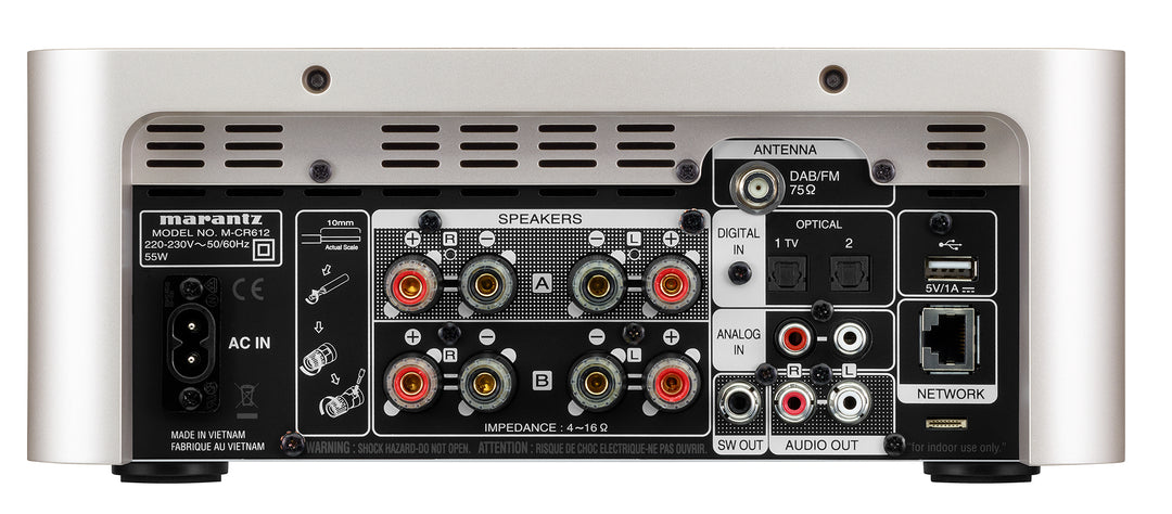 Marantz Melody X M-CR612 Mini System System (sølv)