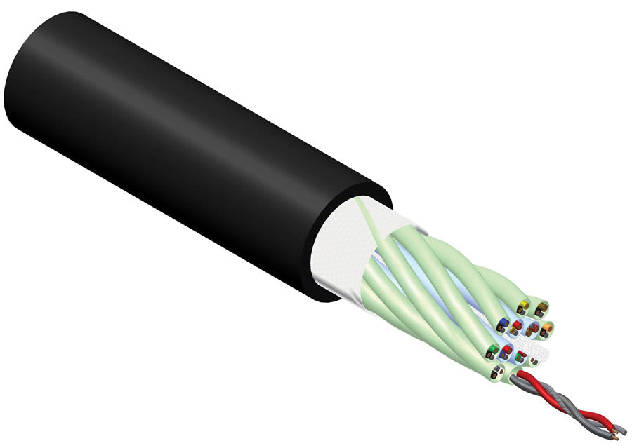 ProCab signal 9 par multikabel afklip meter mål