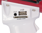 Megafon med USB og SD-kortleser (50W)