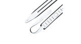Levys MG317DRS gitarrem 2 1/2", svart med hvite racingstriper