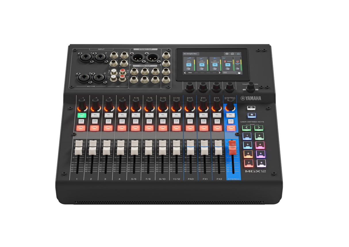 Yamaha MGX12 digital miksekonsoll (Svart)