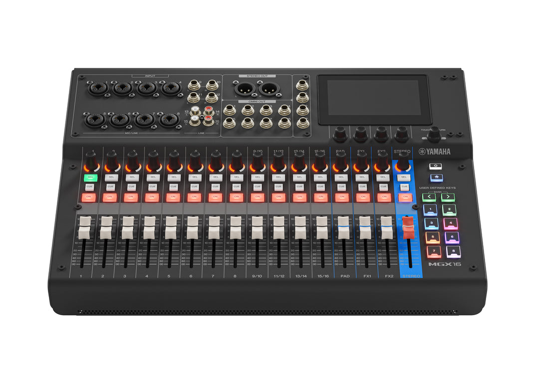 Yamaha MGX16 digital miksekonsoll (Svart)
