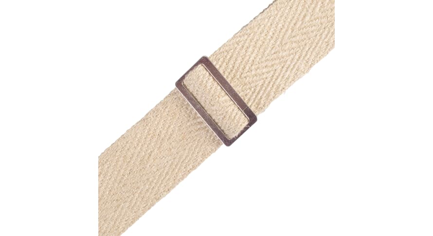 Levys MH8P gitarstropp 2" i hamp, natur