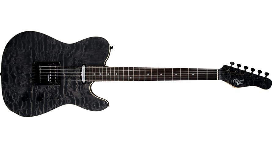 Michael Kelly 1954 elektrisk gitar, Satin Black Wash