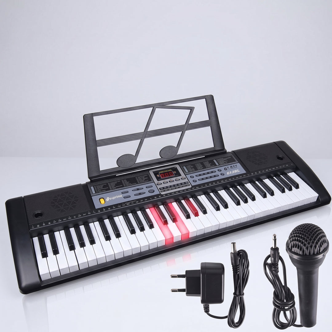 Barnekeyboard med 61 tangenter