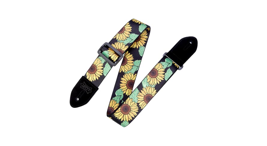 Levys MP2 gitarrem 2", Sunflower