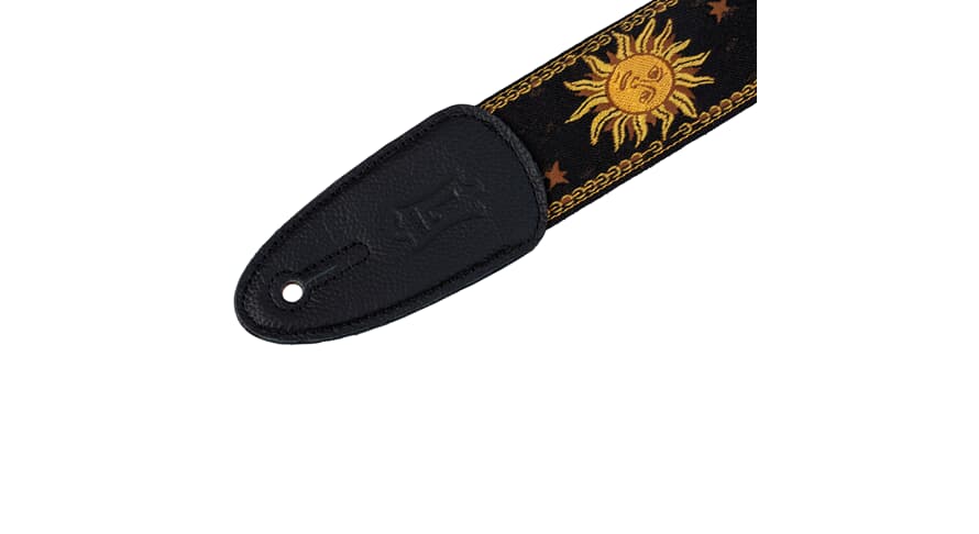Levys MPJG gitarrem 2", Sun Design, svart