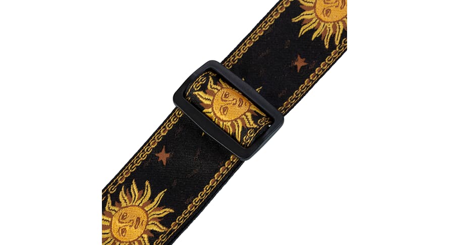 Levys MPJG gitarrem 2", Sun Design, svart