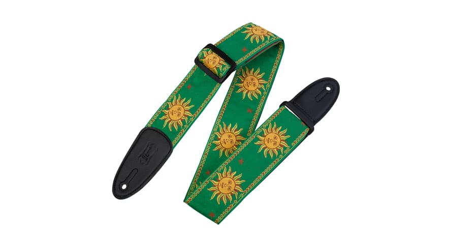 Levys MPJG gitarrem 2", Sun Design, grønn