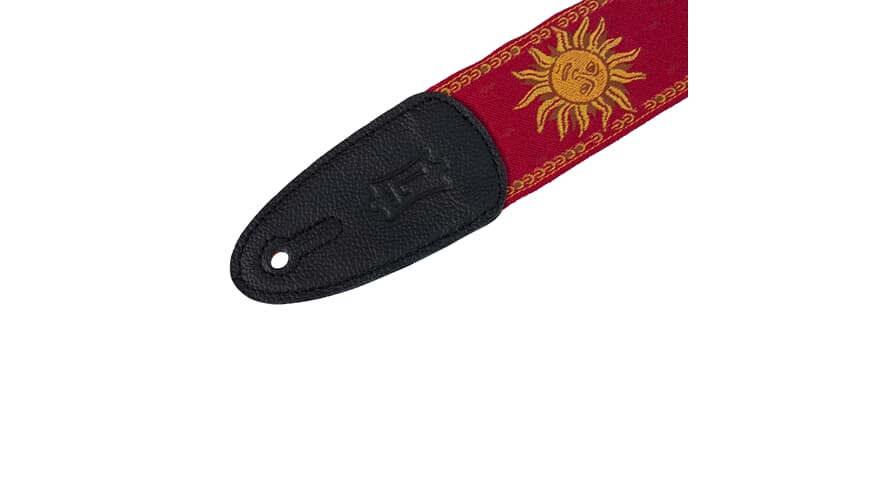 Levys MPJG gitarrem 2", solmotiv, rød