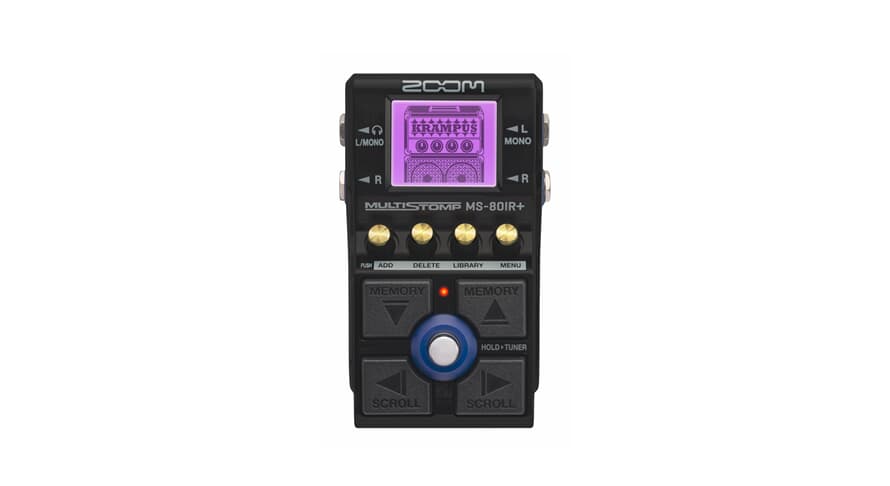 Zoom MS-80IR+ MultiStomp forsterkermodeller