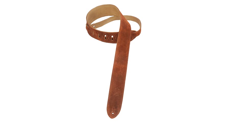 Levys MS12 gitarreim 2", brun