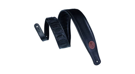 Levys MSS2 gitarrem 3", svart