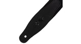 Levys MSSR80 gitarrem 2", svart