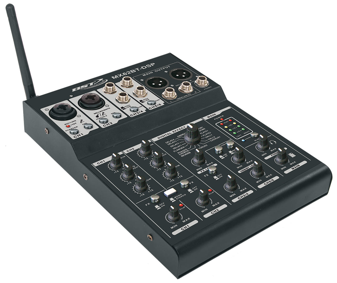 DEMOVARE - BST MX62BT-mikser m. Bluetooth