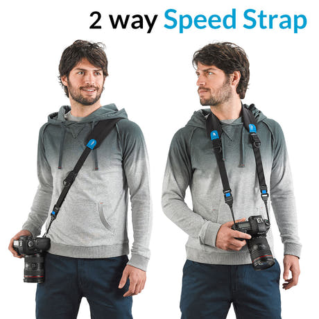 MyMiggo polstret 2-veis Speed Strap for SLR- og speilløse kameraer