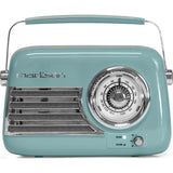 Madison Retro Radio med Bluetooth og FM (blå)
