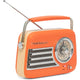 Madison Retro Radio med Bluetooth og FM (Matt Orange)