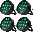 Marconi Polaris 12x12W RGBW PAR-lampe 4 stk. pakke