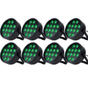 Marconi Polaris 12x12W RGBW PAR-lampe 8 stk. pakke