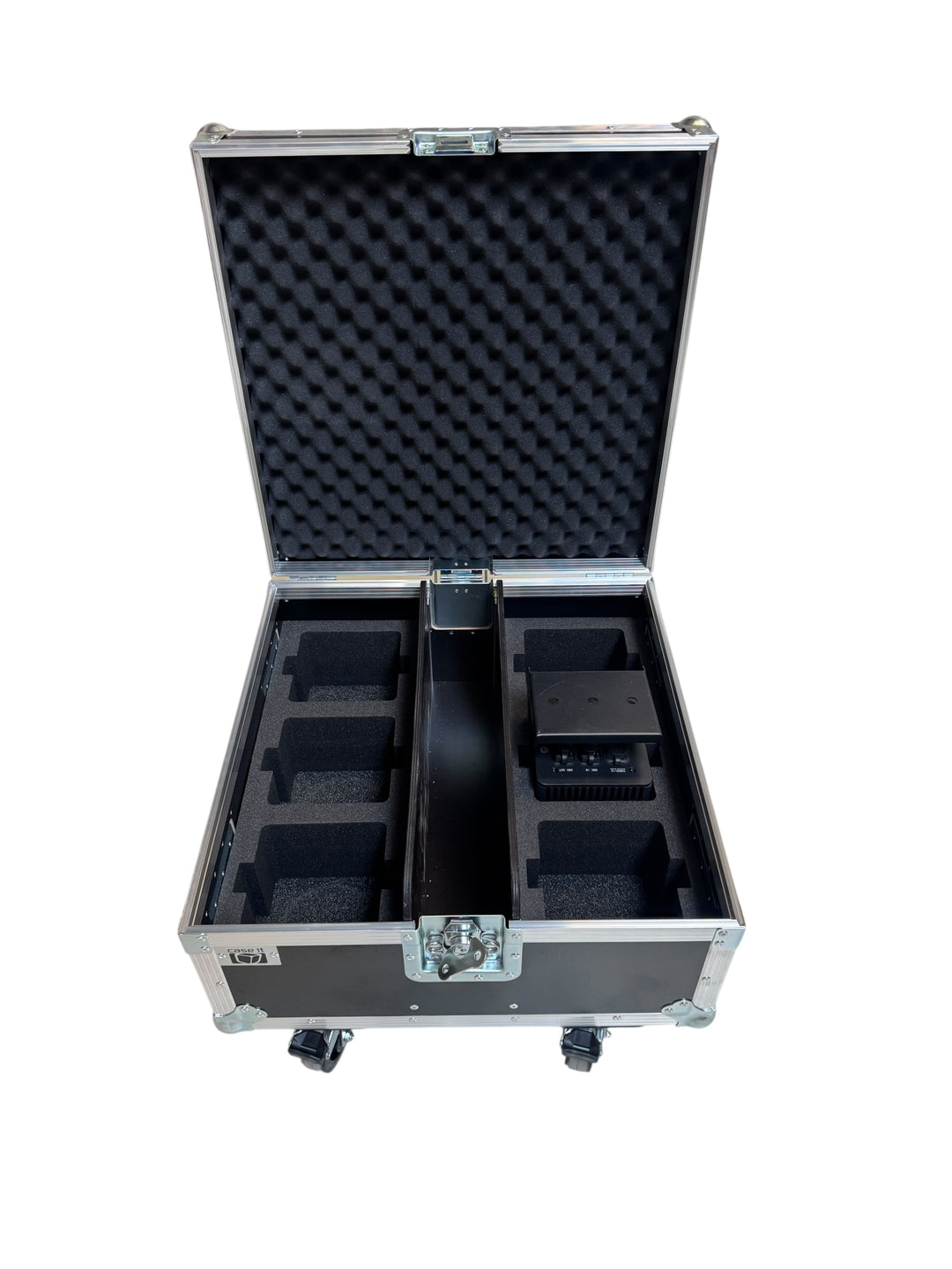 Marconi flightcase til 6 X SIRIUS-batterilamper