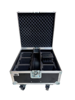 Marconi flightcase til 6 X SIRIUS-batterilamper