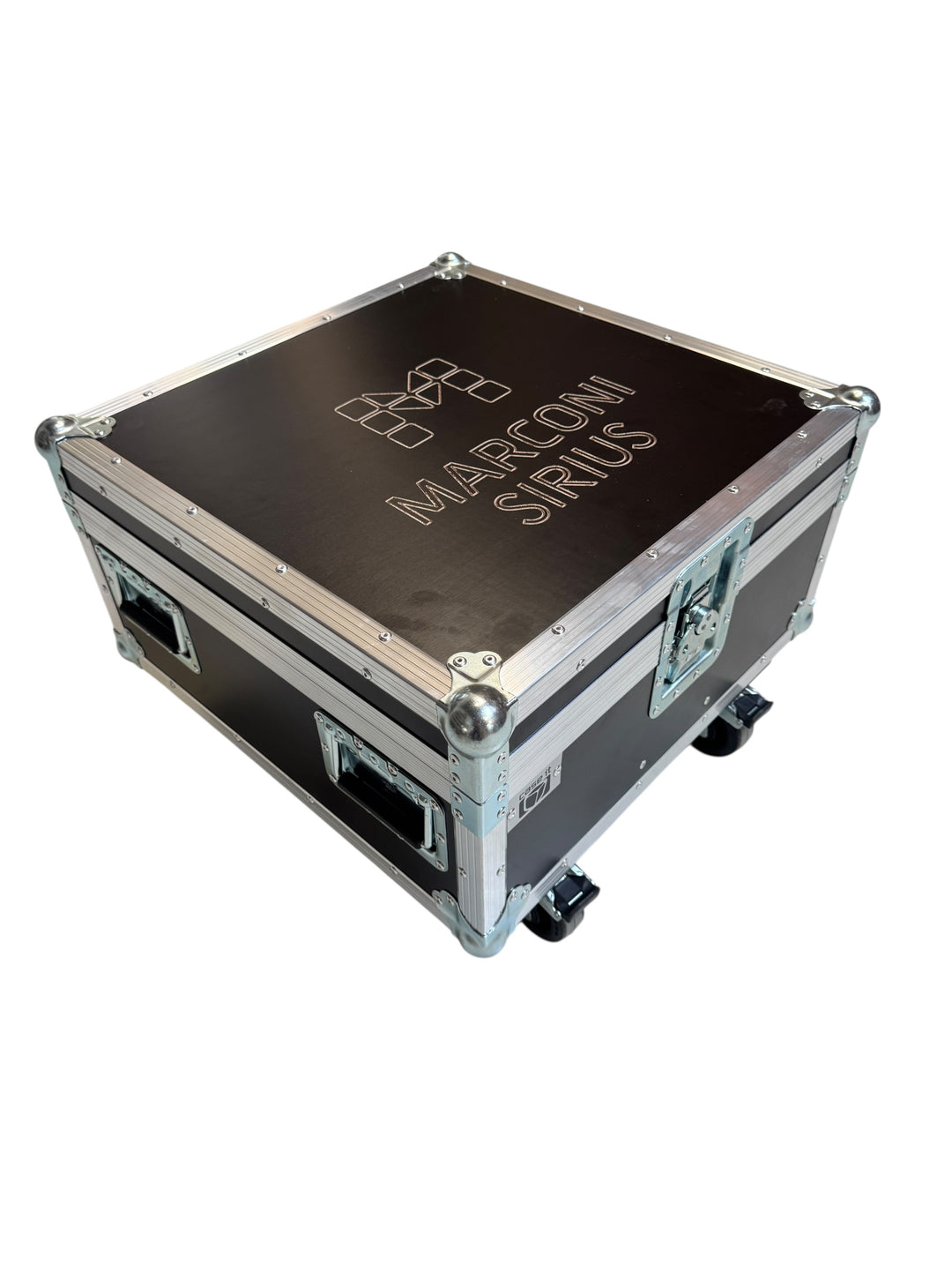 Marconi flightcase til 6 X SIRIUS-batterilamper