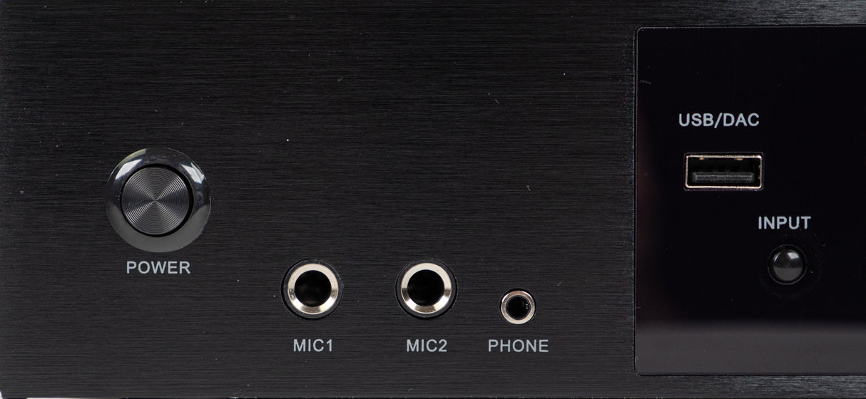 SoundMate Hi-Fi forsterker med Bluetooth (2x100W)