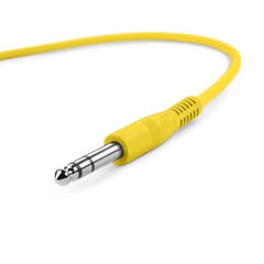 3-stjerners 6,3 mm Jack Patch-kabler 6-pakning (60 cm)