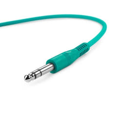 3-stjerners 6,3 mm Jack Patch-kabler 6-pakning (60 cm)