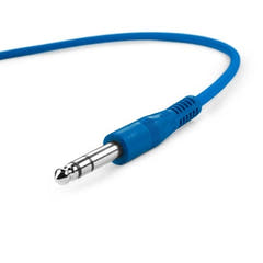 3-stjerners 6,3 mm Jack Patch-kabler 6-pakning (60 cm)