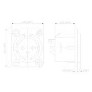 Neutrik NC3MD-LX
