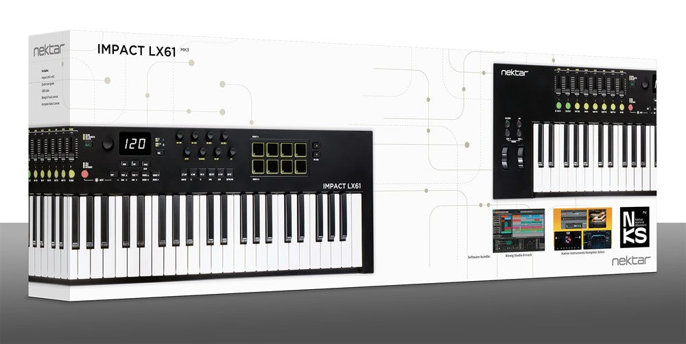 Nektar Impact LX61mk3 MIDI-keyboards